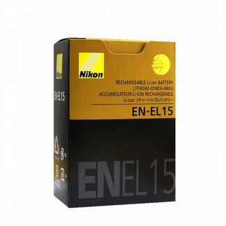 Аккумулятор nikon EN-EL15