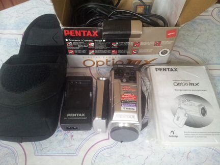 Видеокамера pentax optio mx