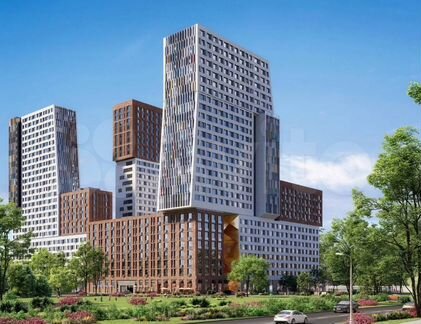 3-к квартира, 78 м², 6/27 эт.