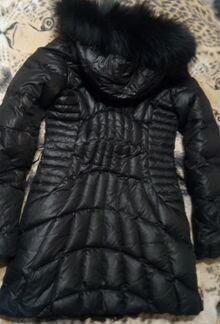 Пуховик черный