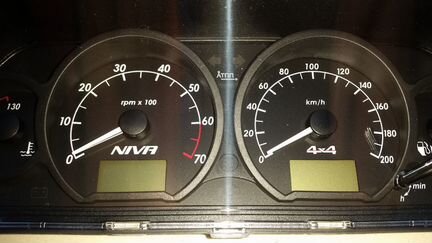 Комбинация приборов нива