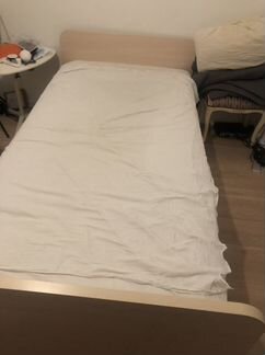 Односпальная кровать Lazurit с матрасом