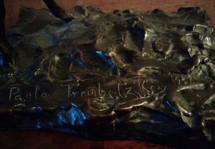 Наездник, всадник на лошади. Бронза. П. Трубецкой