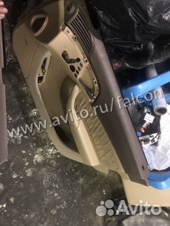 Обшивки дверей рестайлинг бежевого цвета мерседес