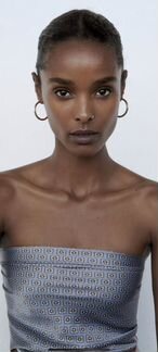 Серьги кольца Zara