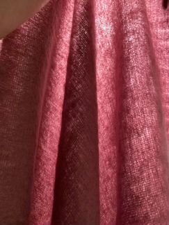 Розовый мохеровый плед Zara Home