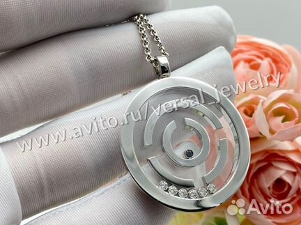 Подвеска Chopard pendant happy diamond бриллианты