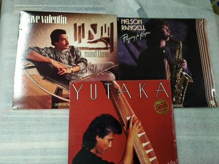 GRP джаз фирменный винил пластинки