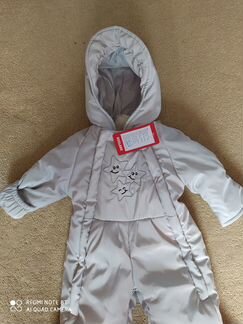 Новый комбинезон- трансформер зимний р. 74