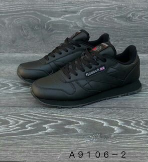 Кроссовки Reebok classic, Нат.кожа, чер