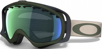 Маска Oakley crowbar surplus green w/ emerald