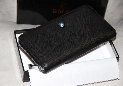 Мужской кожаный клатч марки авто бмв 1X new