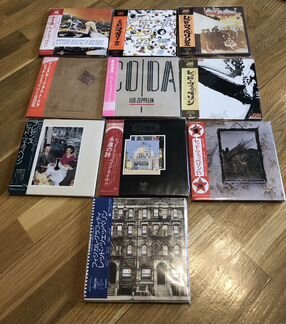 Коллекция Led Zeppelin на японском мини виниле