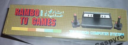 Rambo TV games Атари 2600 с играми (atari ) новая