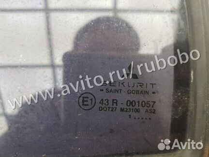 Форточка задняя левая Mitsubishi Carisma DA1A 4G92
