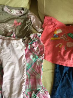 Пакет детских вещей на девочку 3,5-4,5 лет