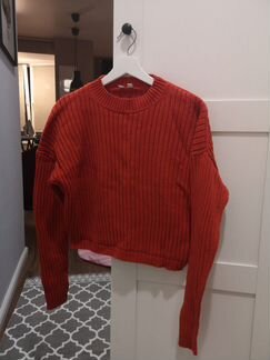 Свитер укороченный хлопковый Uniqlo