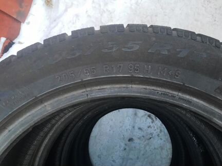 Комплект шин 205 55 R17 Pirelli Winter 210