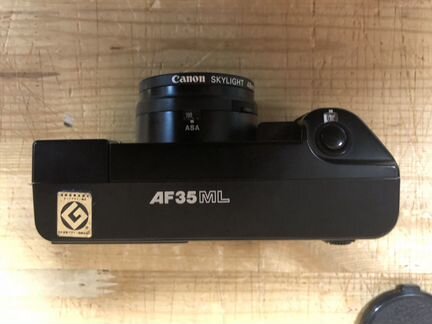 Плёночный фотоаппарат canon af35ml