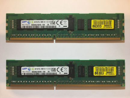 DDR3 4Gb 1Rx4 10600 серверная оперативная память