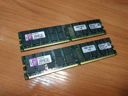 Память серверная Kingston DDR2 667 16GB (8Гбх2шт)