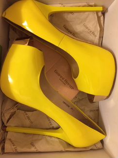 Новые яркие кожаные туфли Gianni Renzi (оригинал)