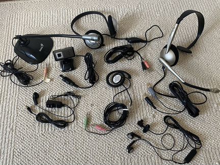 Аксессуары для компьютера камера, микрофон, колонк