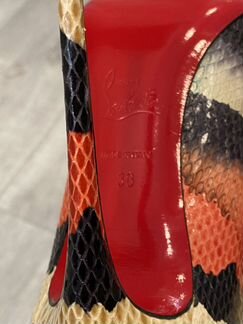 Туфли Christian Louboutin 38 Питон Оригинал