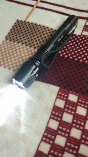 Мощный светодиодный вело фонарь