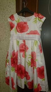 Платье праздничное девочки 7-8 лет