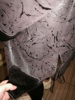 Натуральная дубленка новая