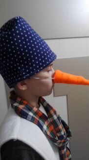 Новогодний костюм снеговика