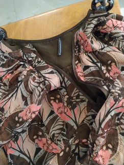 Шелковая блуза Naf Naf (размер 42)