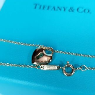 Подвеска кулон Tiffany & Co сердце замок