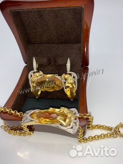 Роскошный гарнитур Magerit из золота с бриллиантам