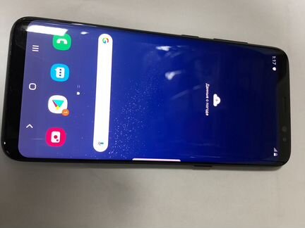 Телефон samsung s8 чёрный бриллиант