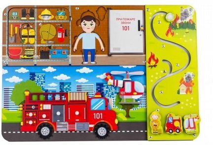 Бизиборд WoodLand Toys 