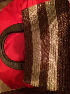 Сумка новая плетеная