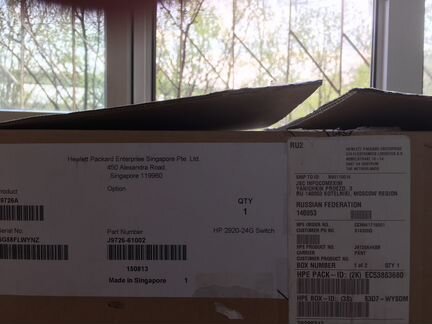 Коммутатор HP 2920-24G Switch