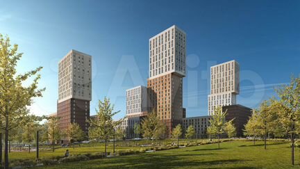 2-к квартира, 66.4 м², 21/25 эт.
