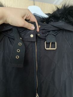 Зимняя удлинённая куртка