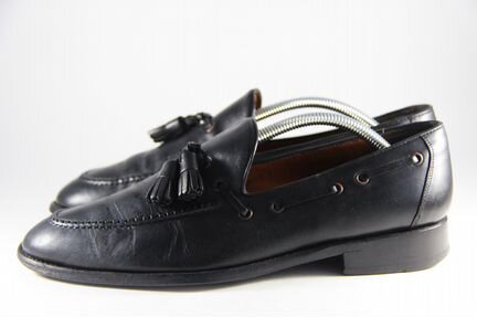 43р. Мужские лоферы с кисточками Shoepassion