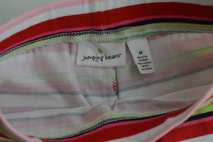 Трикотажные штанишки новые на 4 года Gymboree