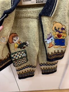 Костюм шерстяной тёплый детсктй