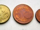 Три монеты, евроценты 2002 года