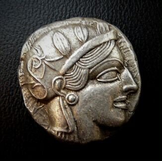 Антика. Греция. Аттика. Афины. Тетрадрахма
