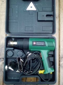 Новый (в кейсе) строительный фен Калибр тп-1950