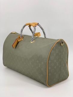Дорожная сумка Louis Vuitton кожа Titanium новая