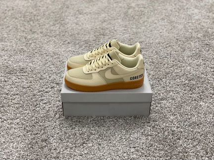 Кеды Nike Force 1 кремовые