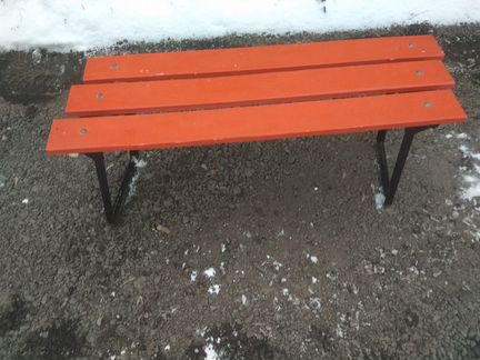 Новая Складная скамейка-лавка, длина 100 см, идеал